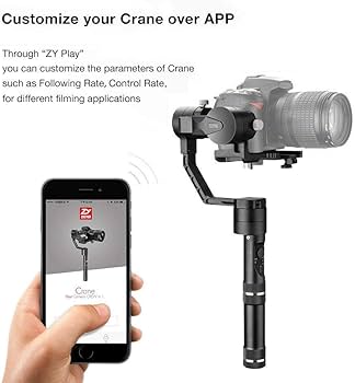 Amazon.com: Zhiyun Crane V2 Estabilizador de cardán de mano para